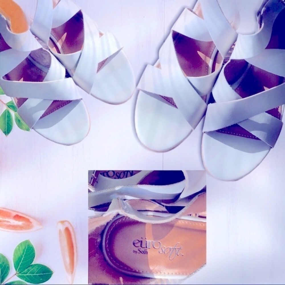 Euro soft Cream sandals